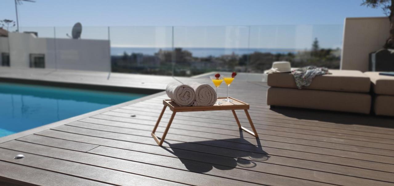 Luxury Villa Morelli With Seaview & Heated Pool Maspalomas  Luaran gambar