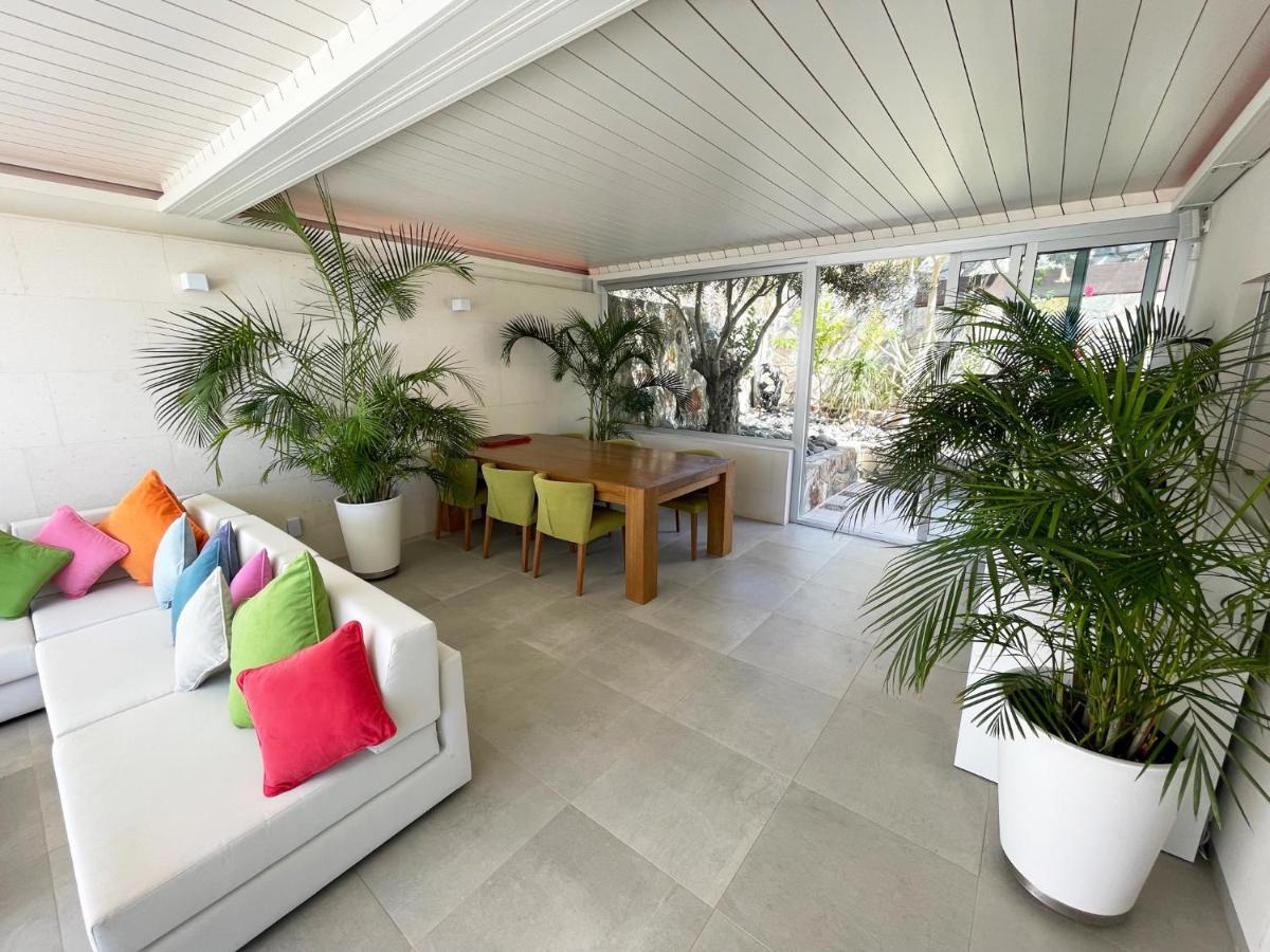 Luxury Villa Morelli With Seaview & Heated Pool Maspalomas  Luaran gambar